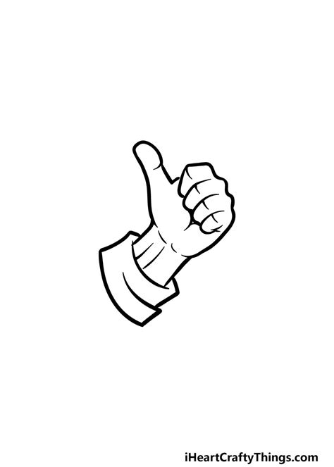 thumbs up drawing|More.